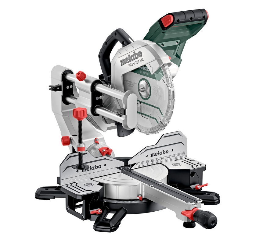 Metabo 615254000 KGSV 254 MC Schiebegehrungssäge mit Deichselfunktion